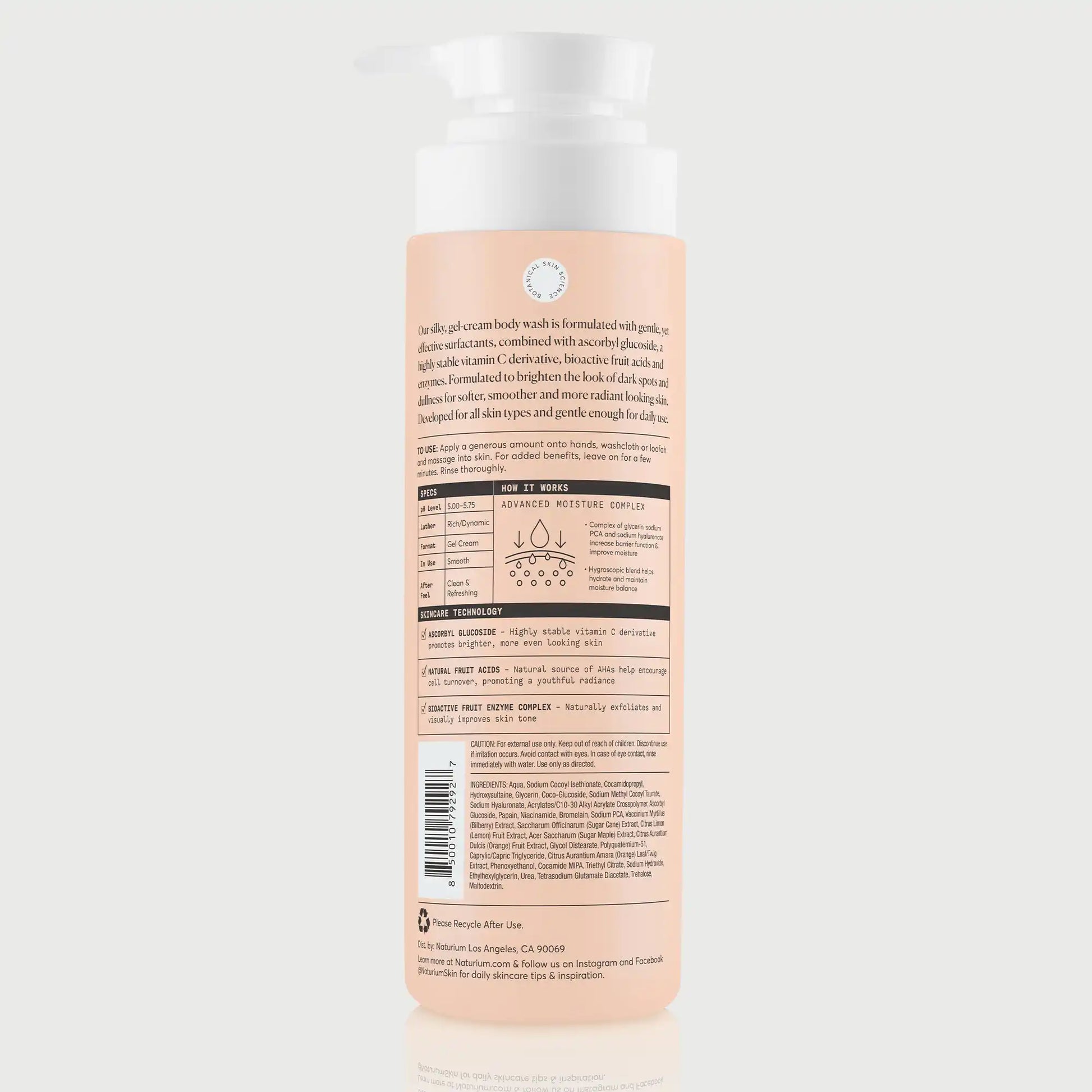 the-brightener-vitamin-c-brightening-body-wash-t4 NATR-The-Brightener-Body-Wash_back.webp